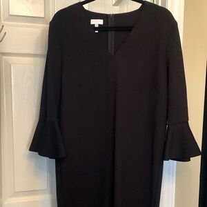 ESCADA Sport Black  Dress with Bell Sleeves
Size 40. BNWOT